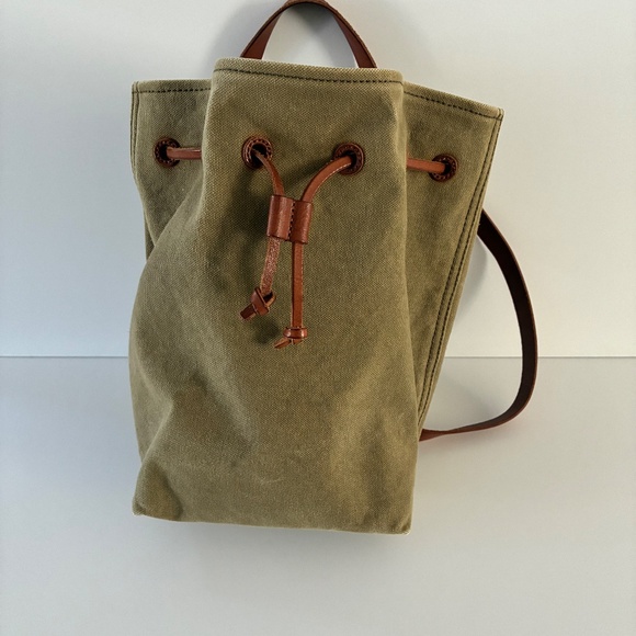 Madewell Cotton Canvas Bag / Backpack - Picture 10 of 13